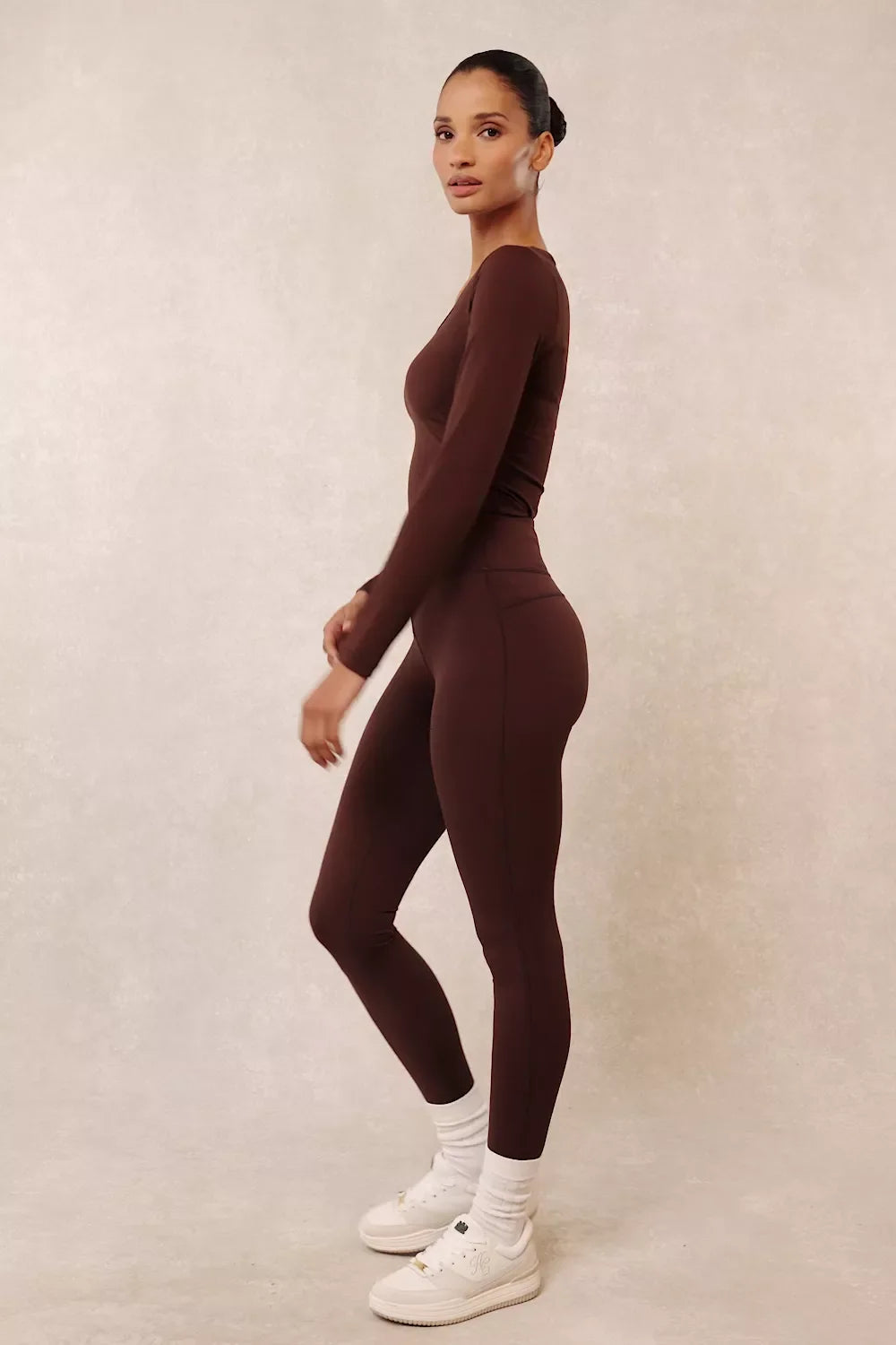 Supersoft Contour Legging (Walnut)