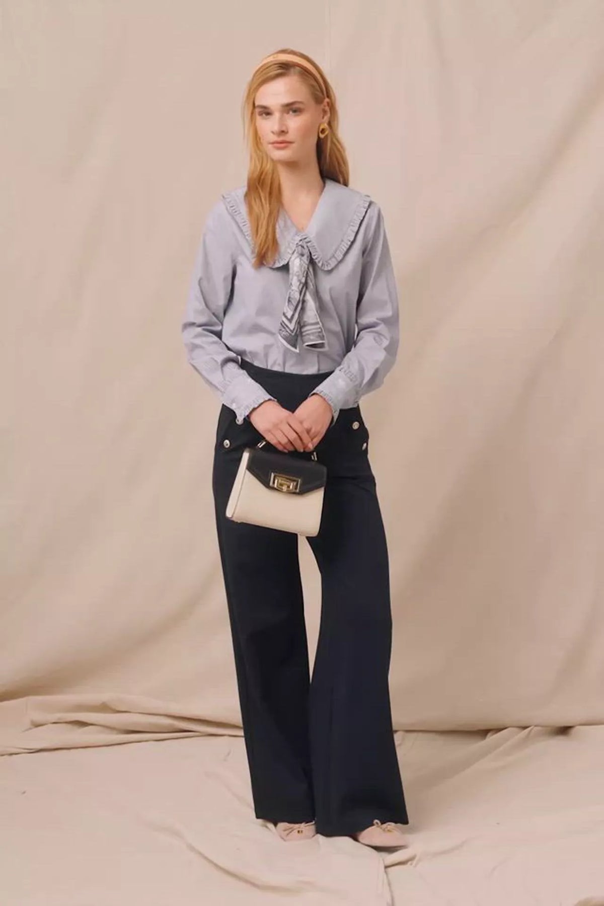 Jersey Amoria Wide Leg (Ink Navy)