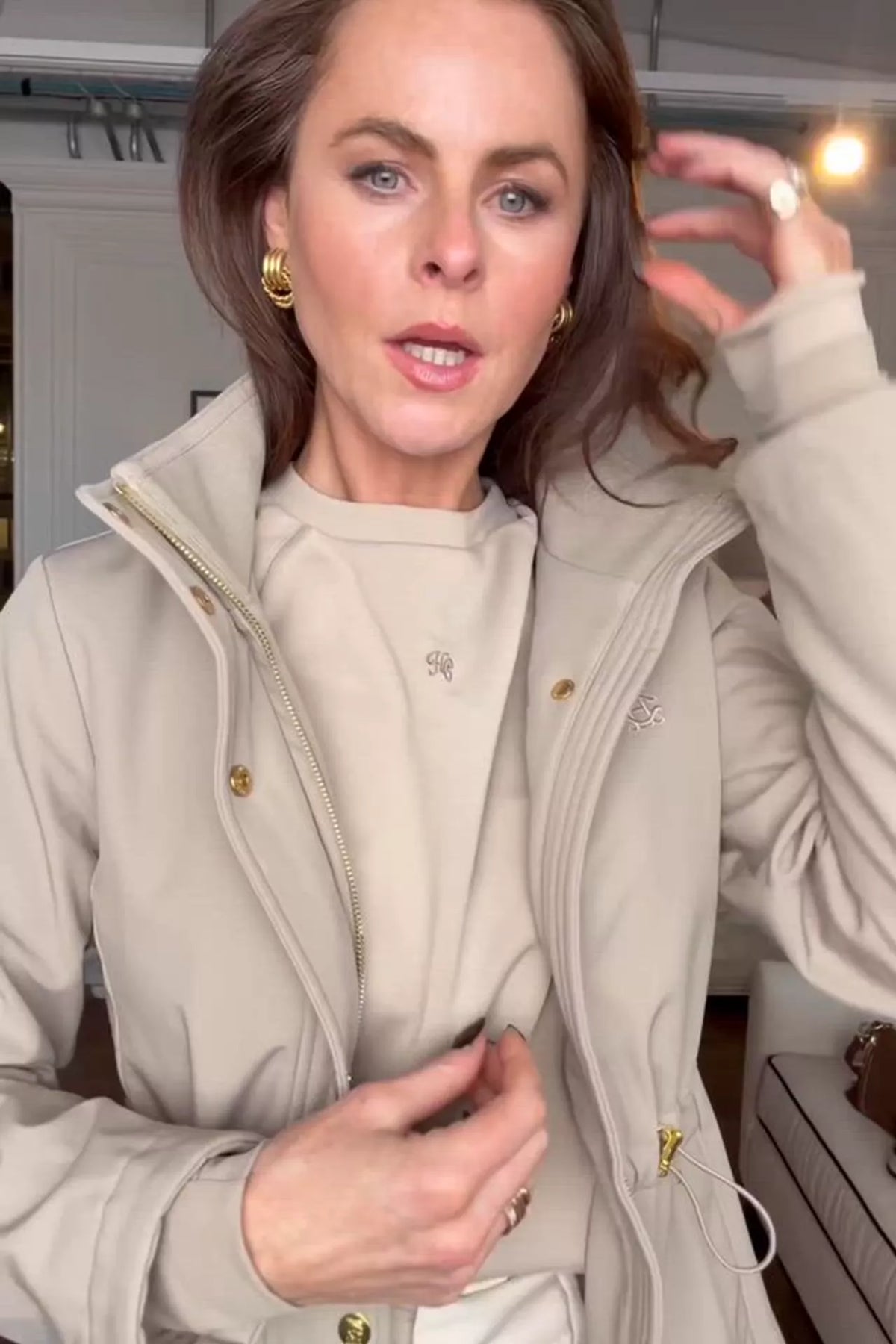 Carmen Softshell Jacket (Stone)