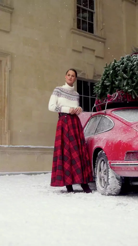 The Festive Fairisle Knit Look