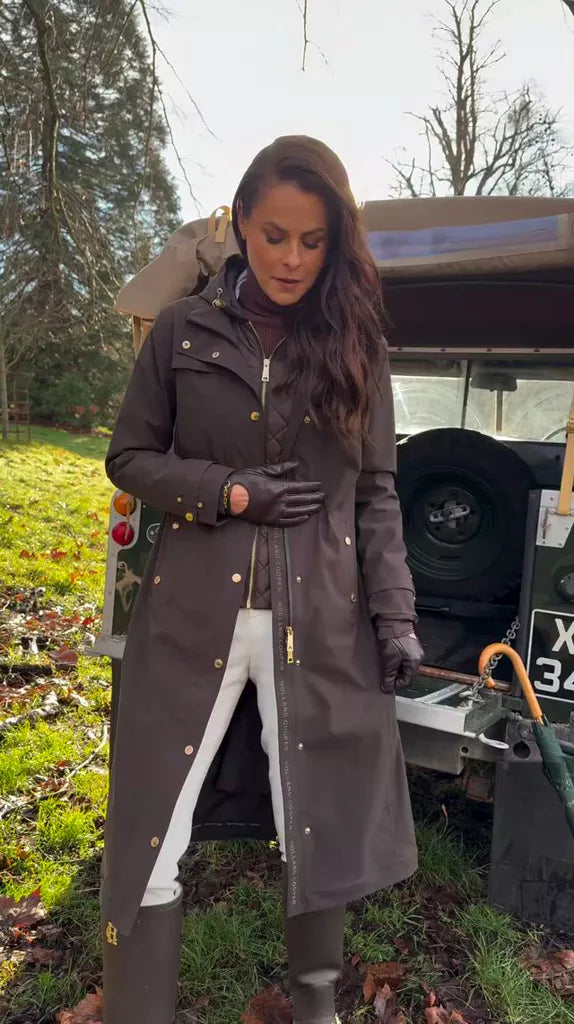 The Folgate Rain Coat Look