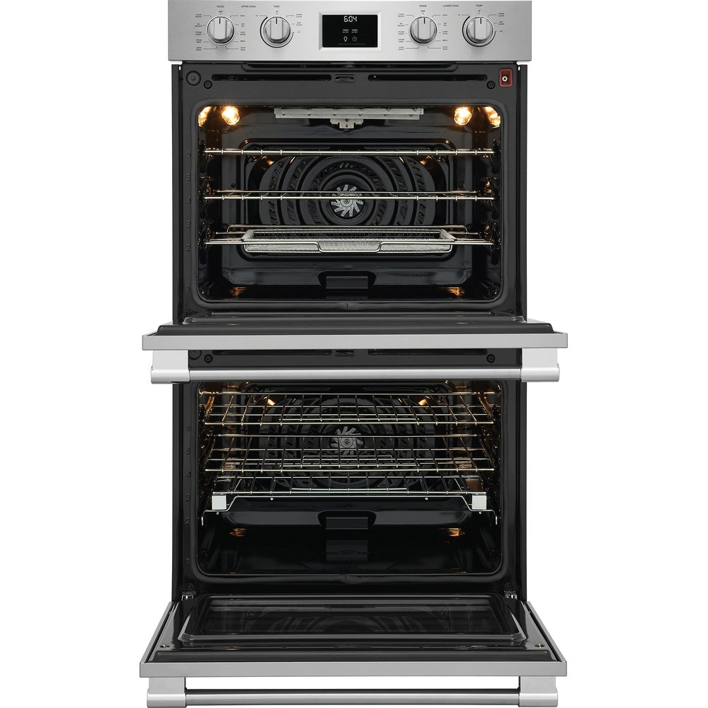 30'' Self Cleaning Total Convection Double Wall Oven in Stainless Steel with Air Fry and Slow Cook