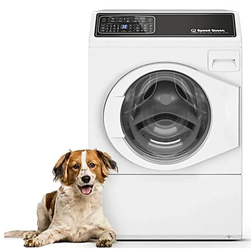 3.5 CuFt Front Load White Washer with Inverter Drive & Flea Removal Cycle