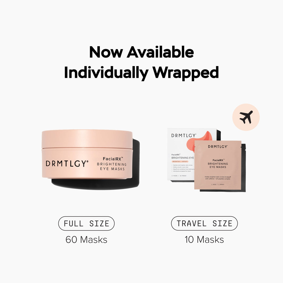 Mini FacialRX® Brightening Eye Masks