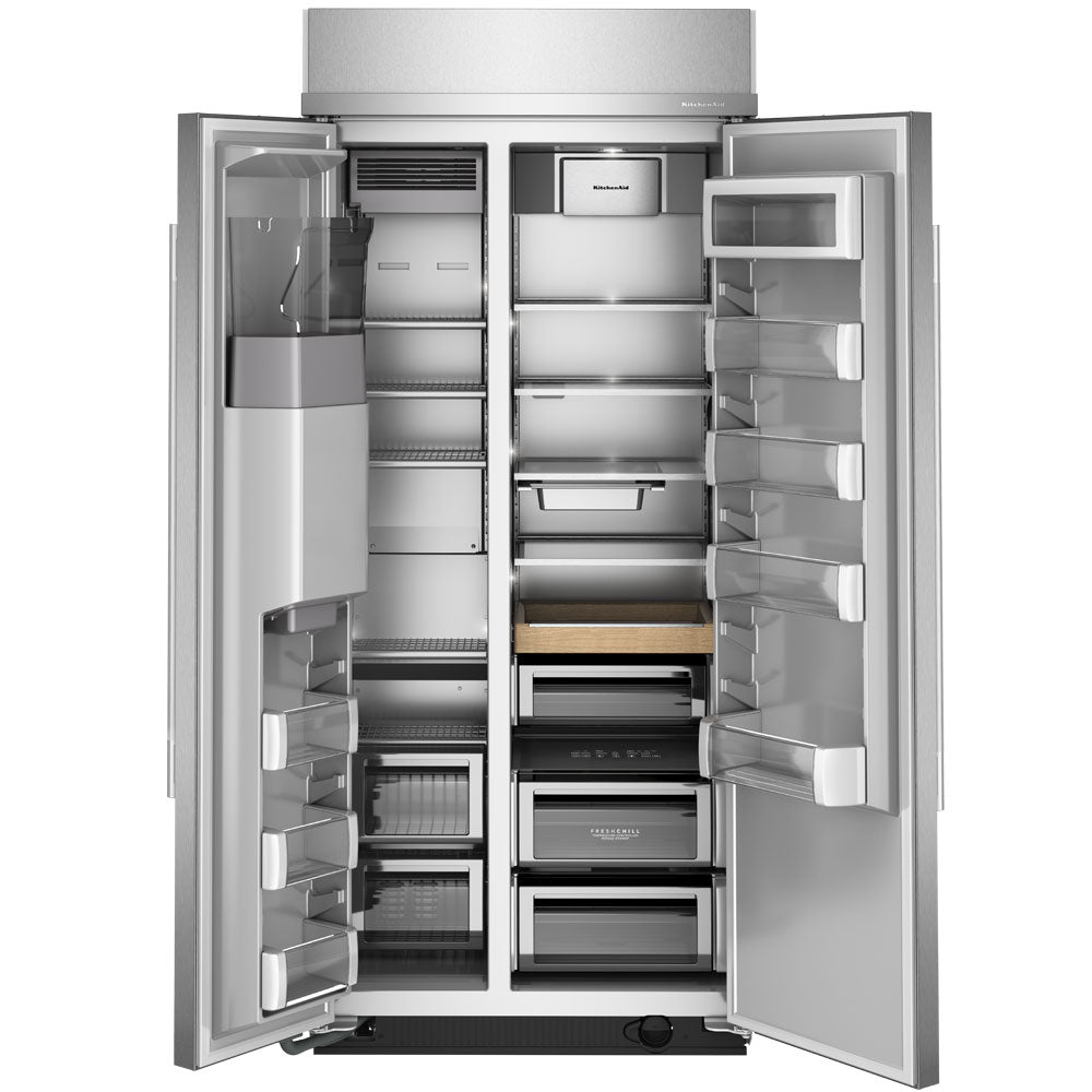20.8 Cu. Ft. Side-by-Side Refrigerator with Exterior Water/Ice Dispenser