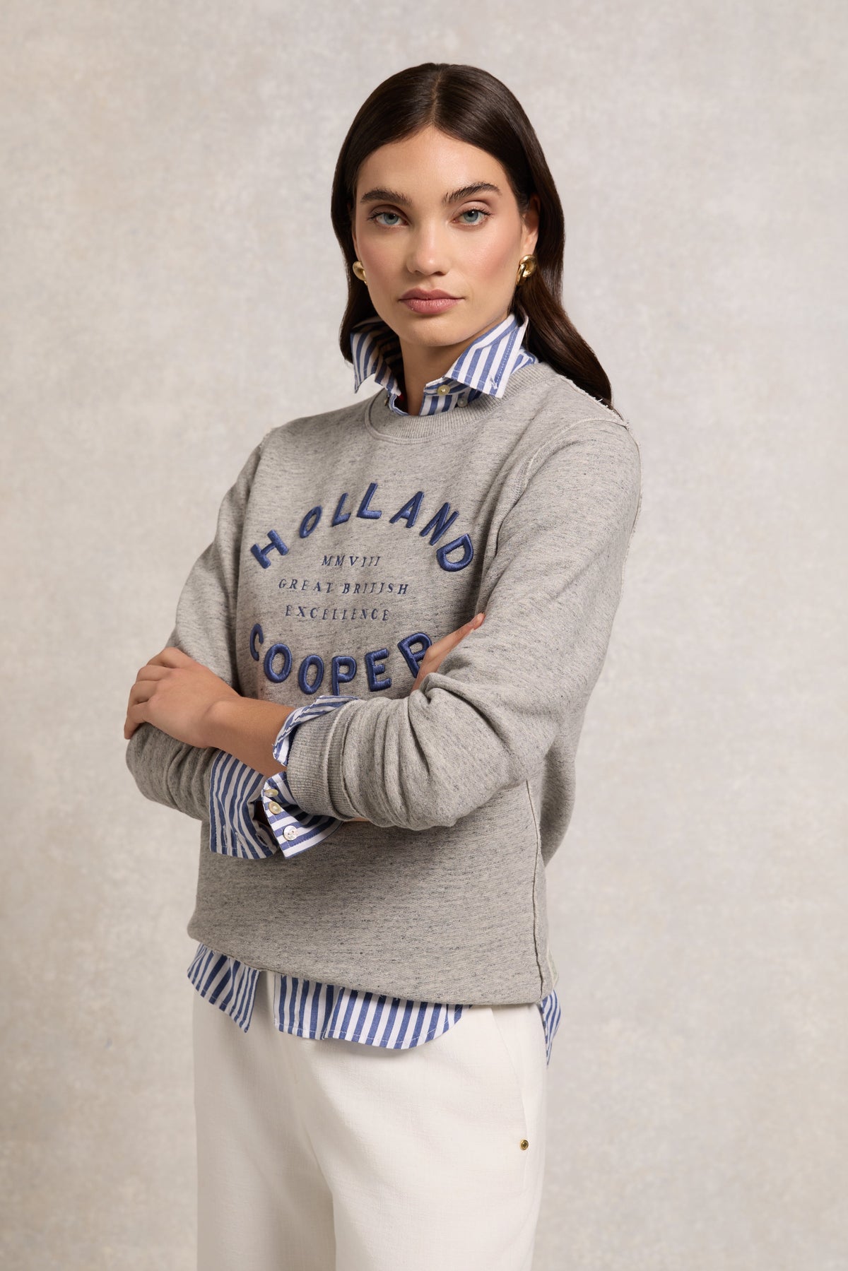 Varsity Crew (Grit Marl)