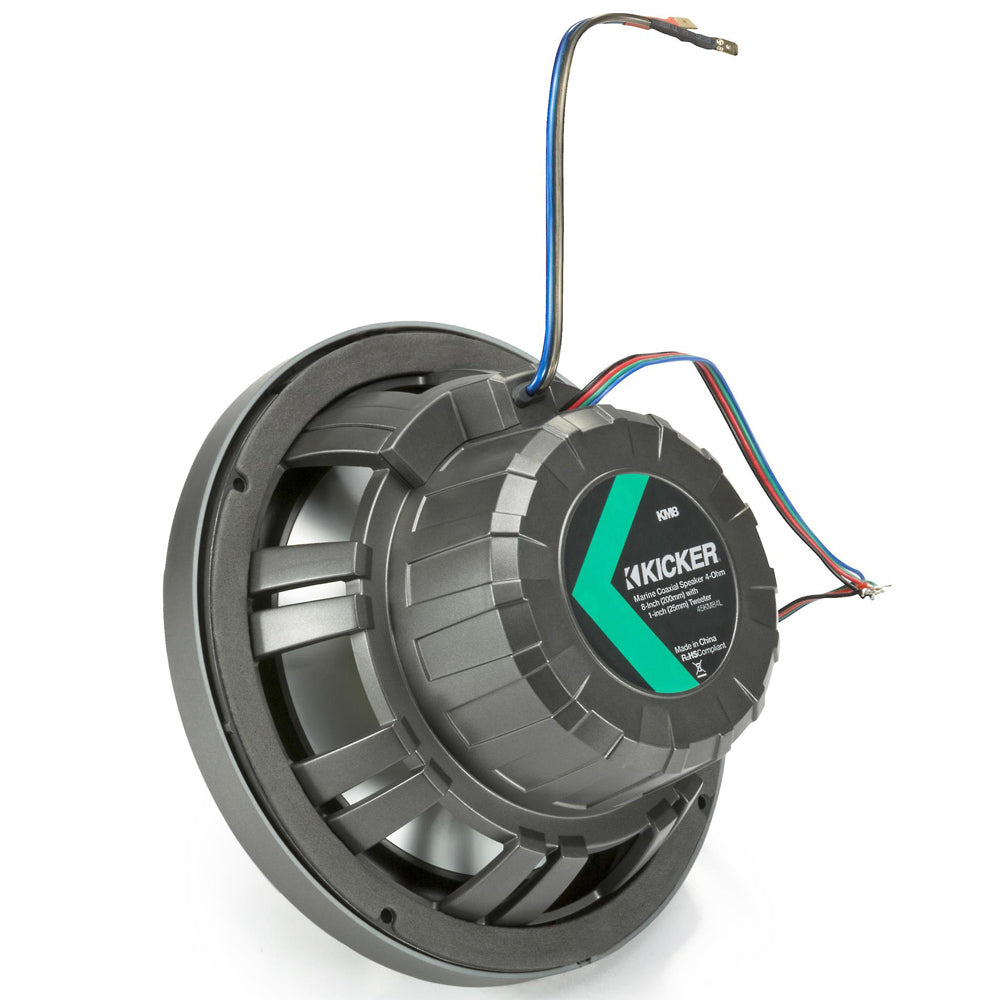 8" Full-Range Marine Speakers with LED Lighting