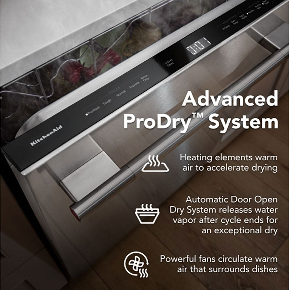24" 44 dBA 360° Max Jets™ Third Rack Dishwasher with Advanced ProDry™ System