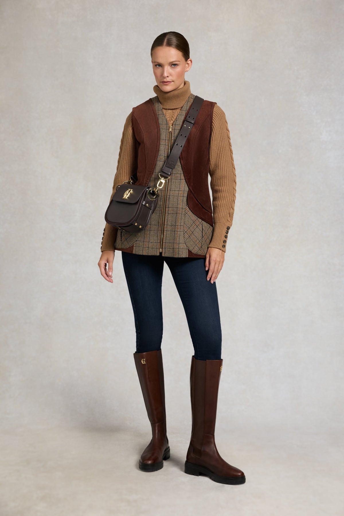 Field Vest (Bourbon Tweed)