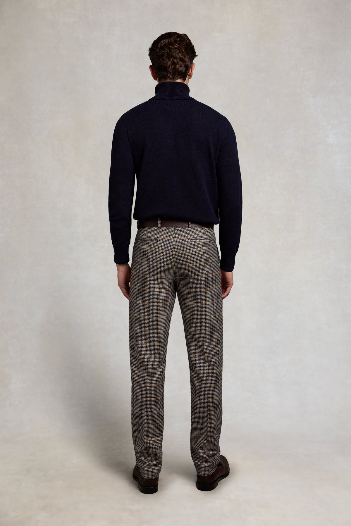 Byron Roll Neck Knit (Navy)