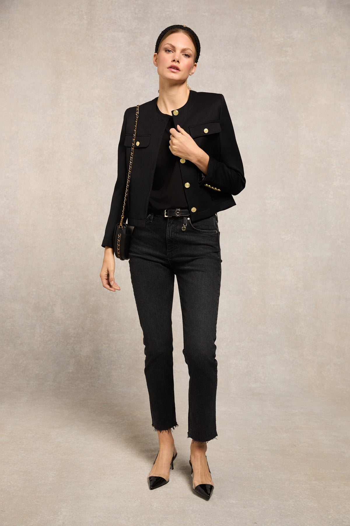 Millie Sleeveless Top (Black)