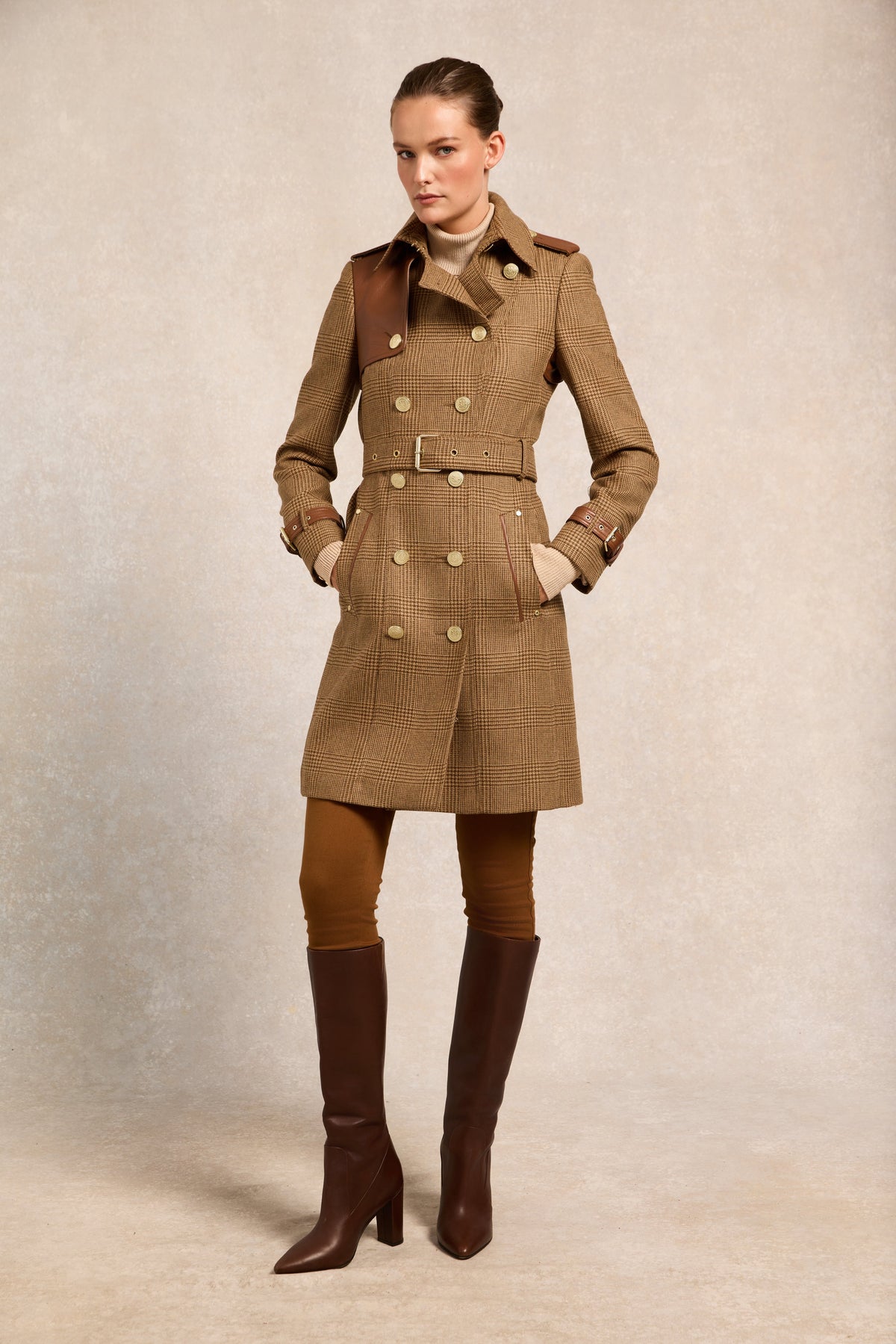 Marlborough Trench Coat (Tawny)