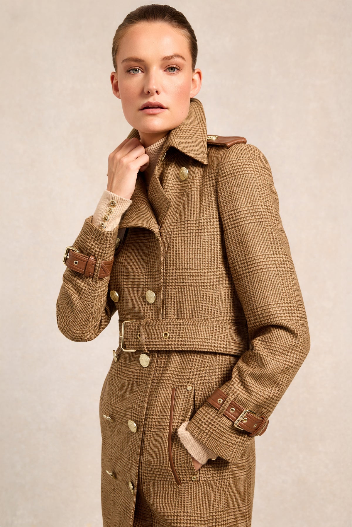 Marlborough Trench Coat (Tawny)