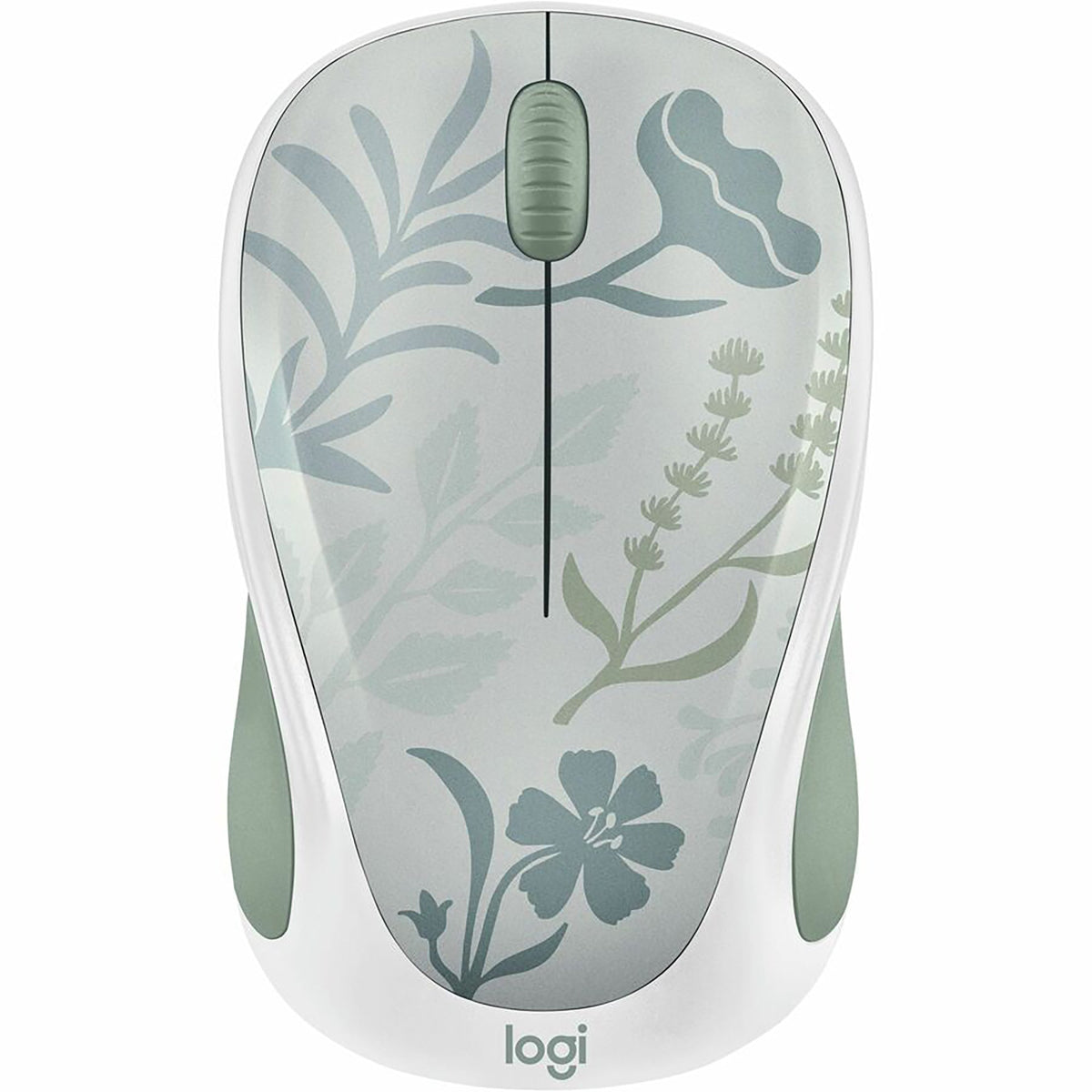 Logitech Design Collection Limited Edition Wireless Mouse in Misty Garden