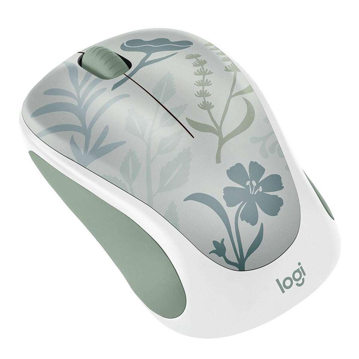 Logitech Design Collection Limited Edition Wireless Mouse in Misty Garden