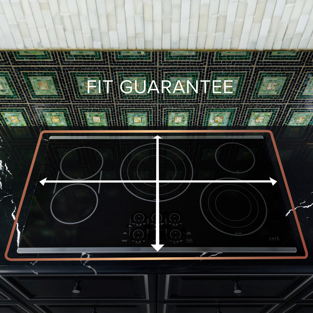 36" Smart 4-Element Radiant Electric Cooktop in Stainless Steel with Smooth Top
5 Ribbon Burner and Touch Control