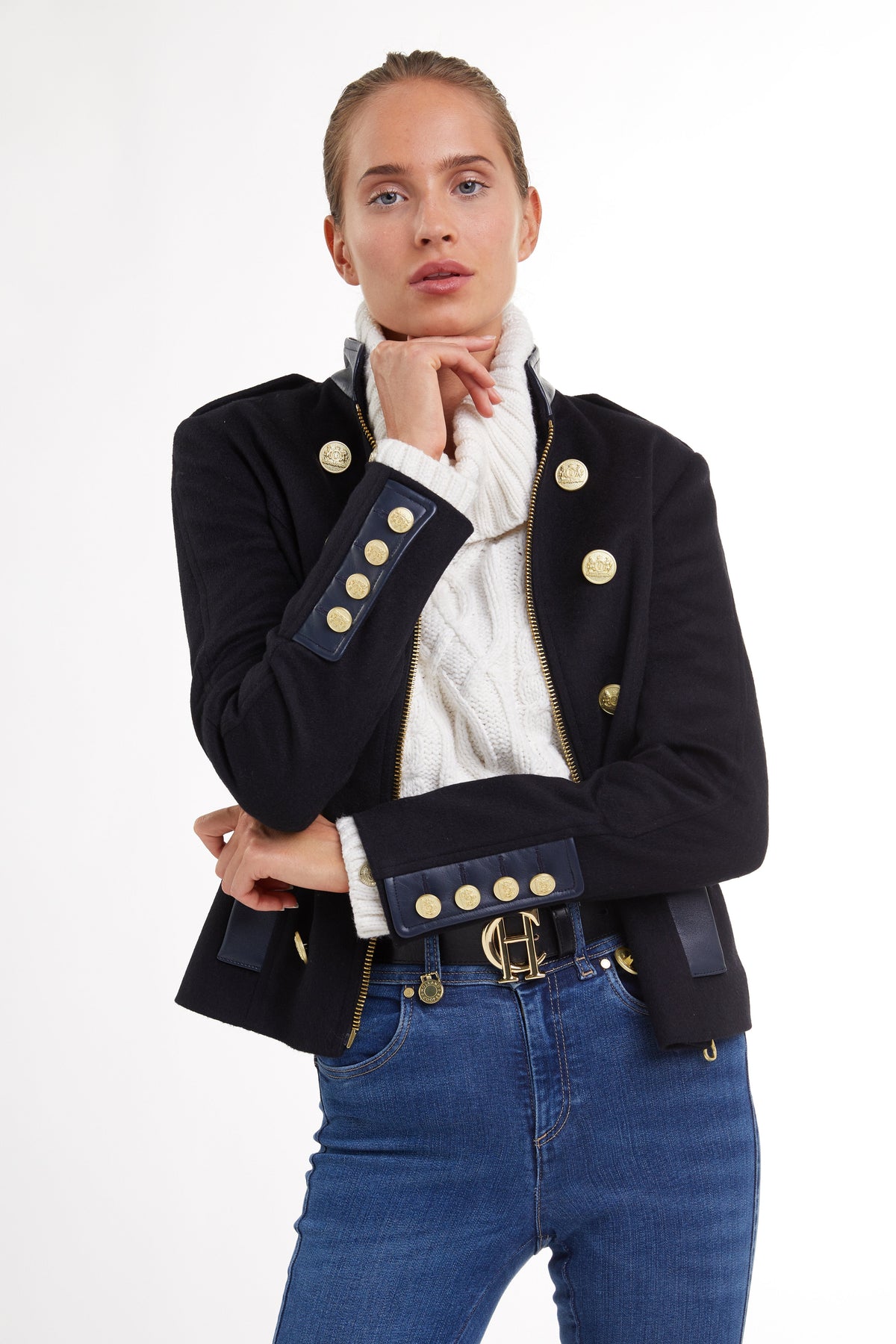 Windsor Jacket (Navy Loxley)