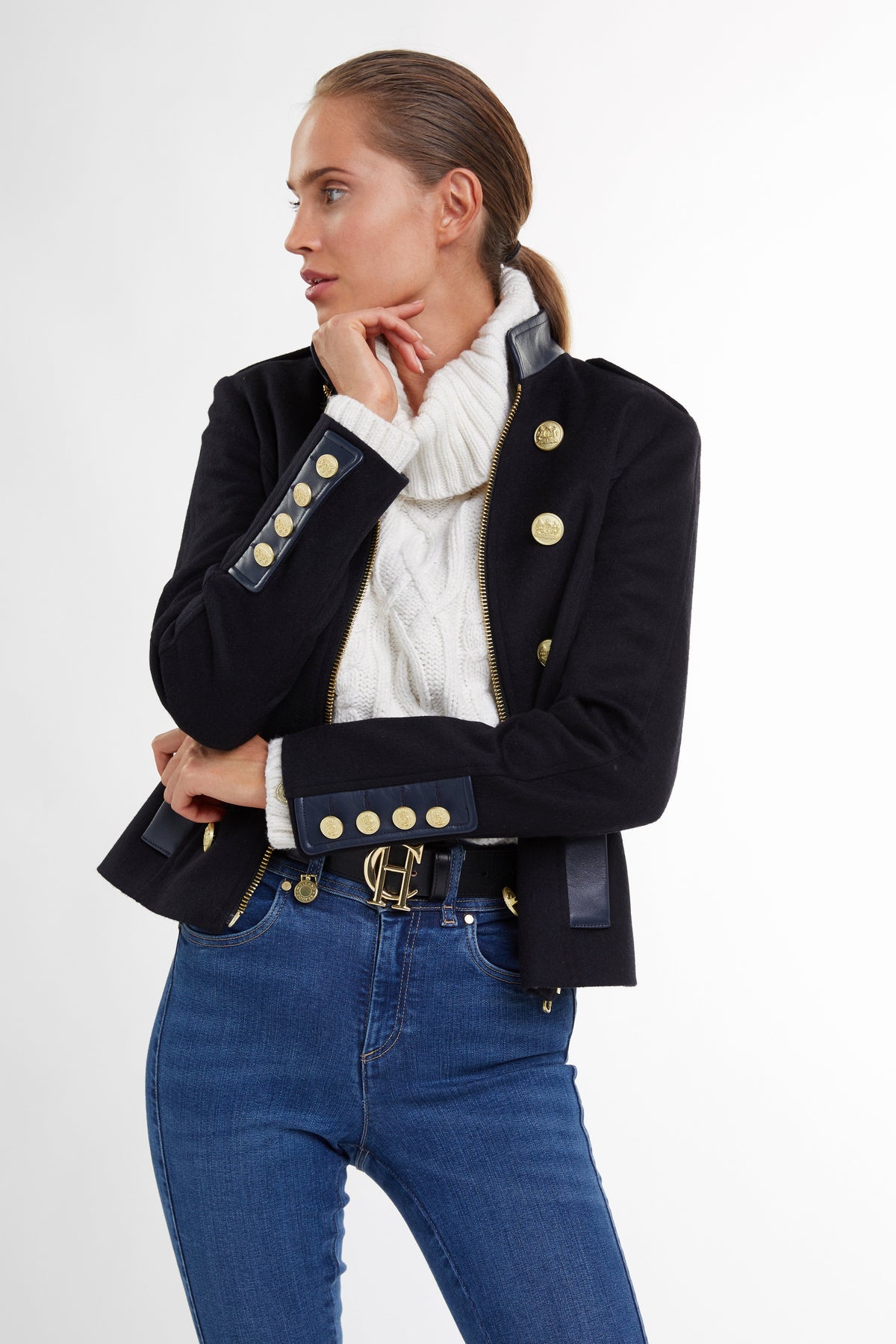 Windsor Jacket (Navy Loxley)
