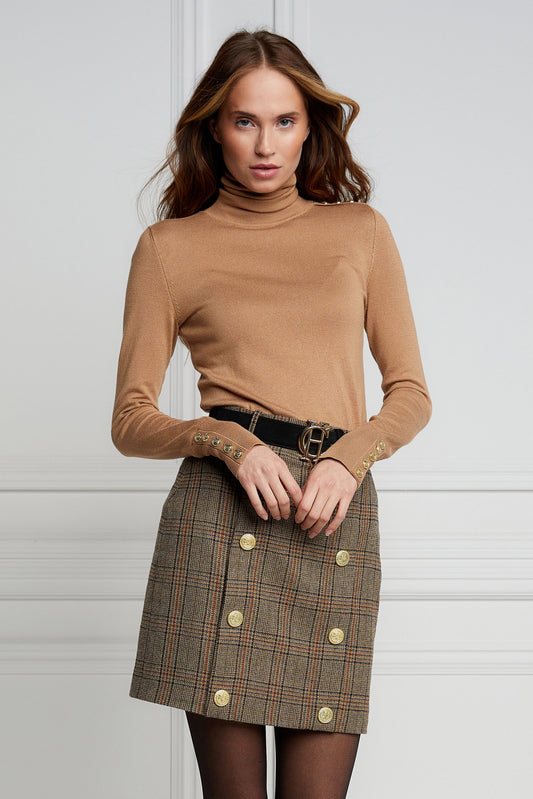 Knightsbridge Skirt (Bourbon Tweed)