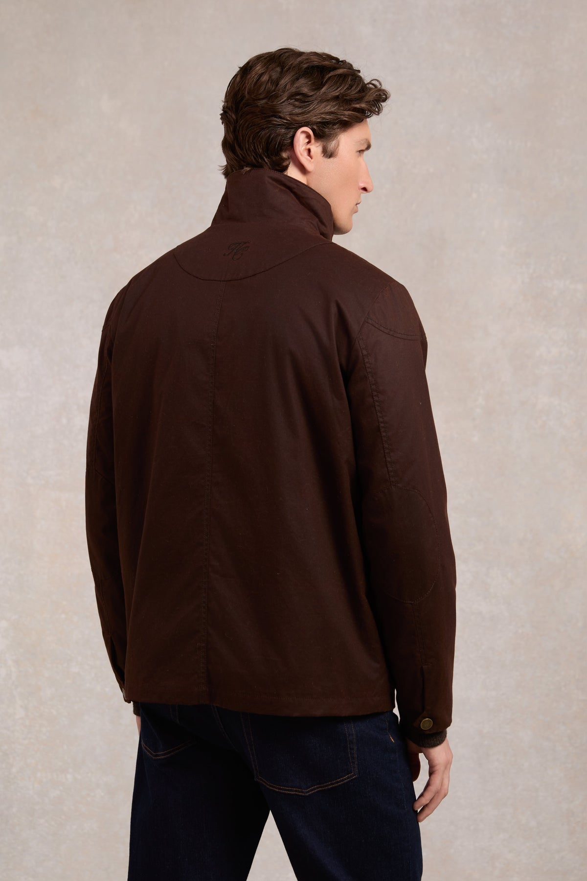 Four Pocket Wax Jacket (Chocolate)