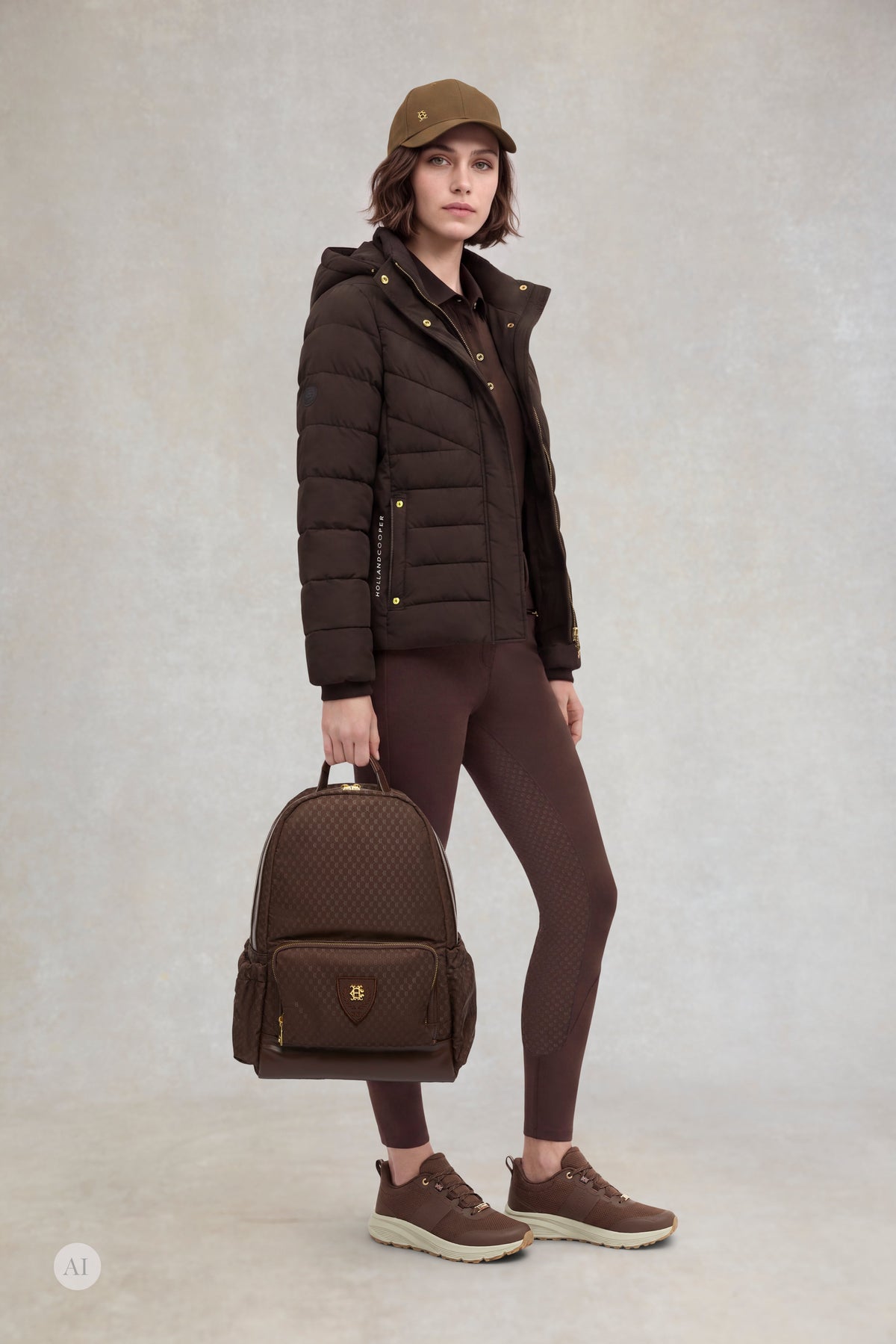 Burghley Backpack (Walnut)