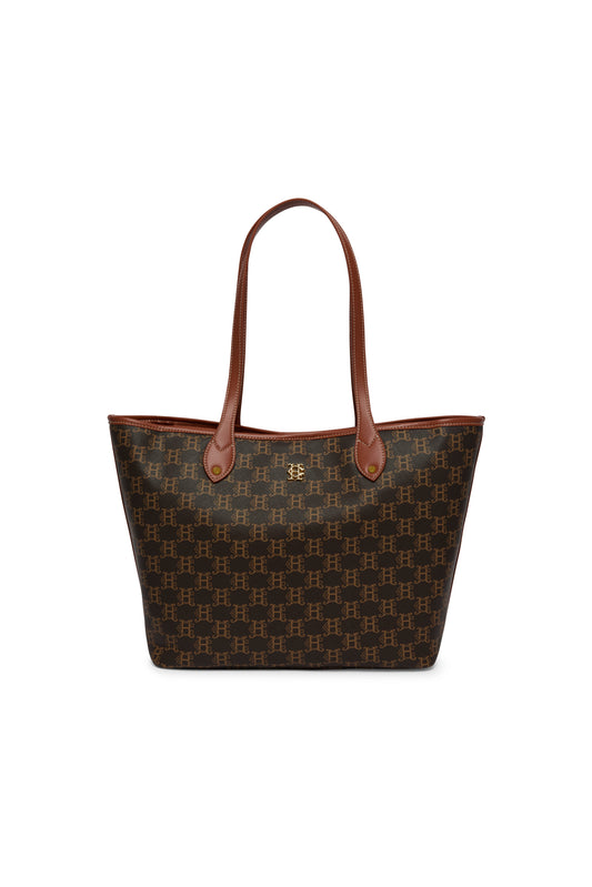 Monogram Tote (Tan Monogram)