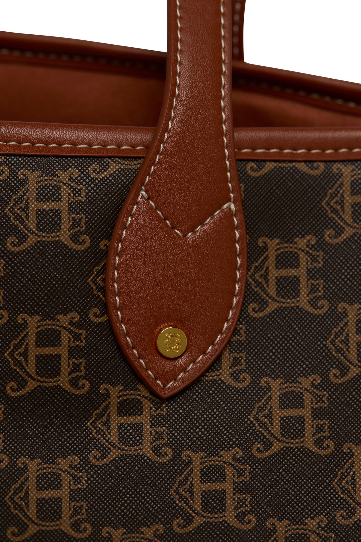 Monogram Tote (Tan Monogram)