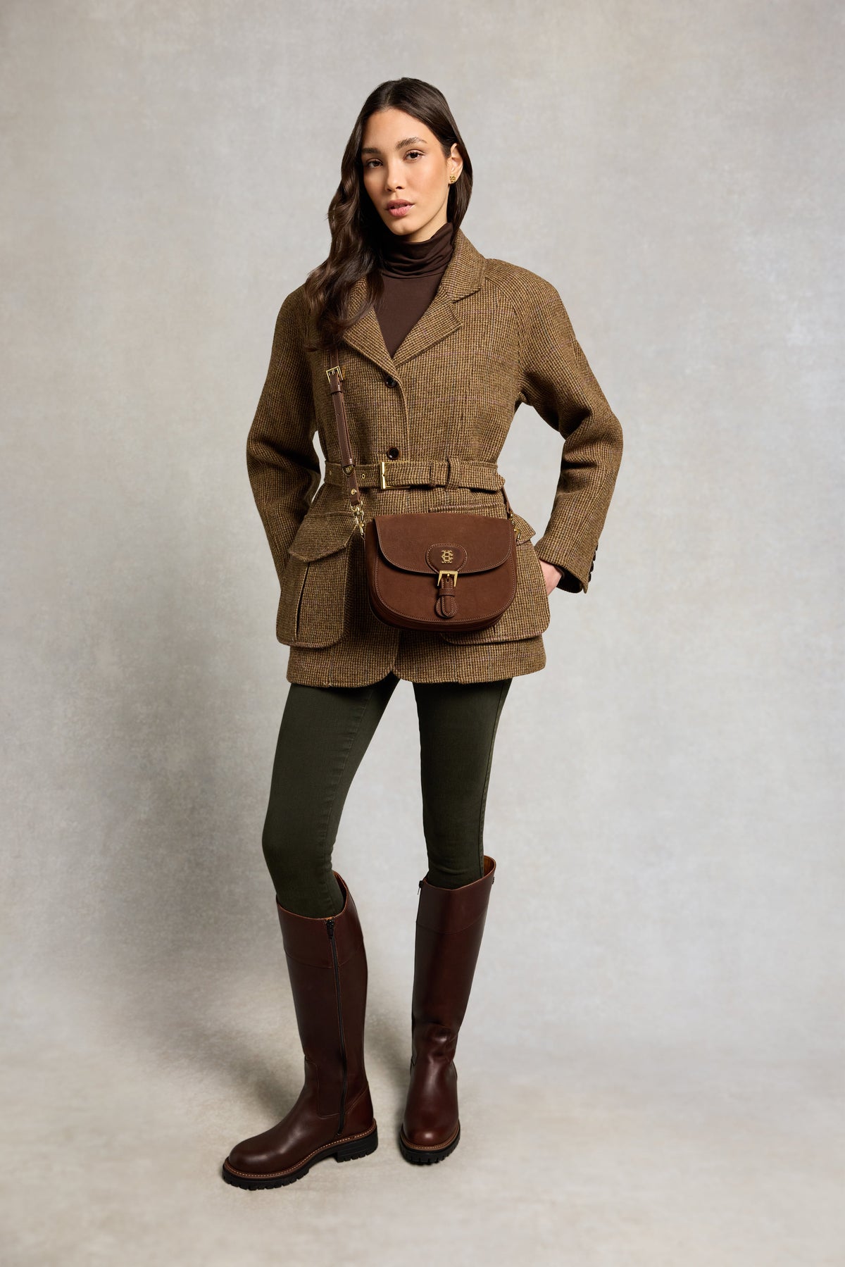 Highgrove Bag (Walnut Nubuck)
