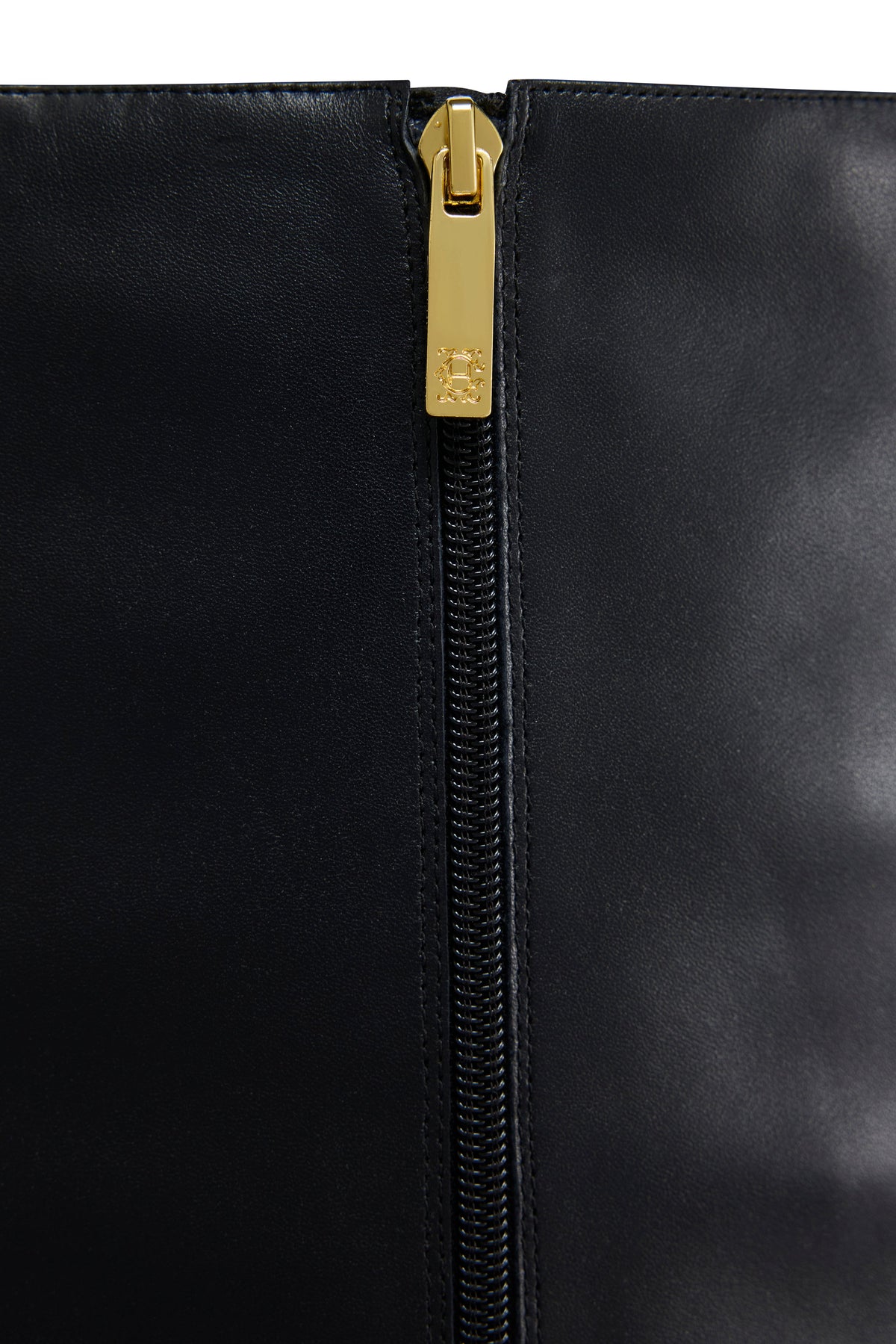 London Knee Boot (Black Leather)