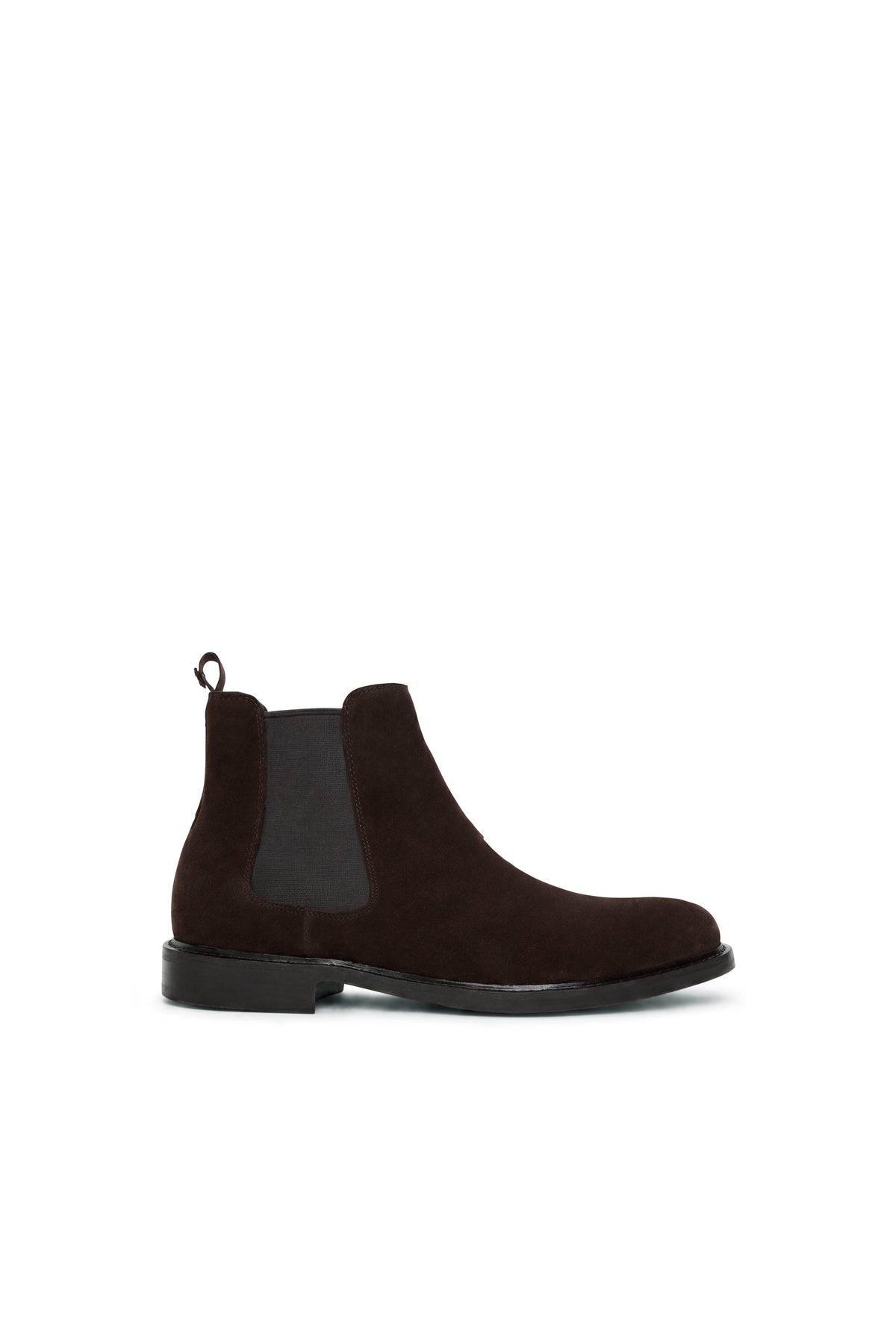 Men's Suede Chelsea Boot (Chocolate Suede)