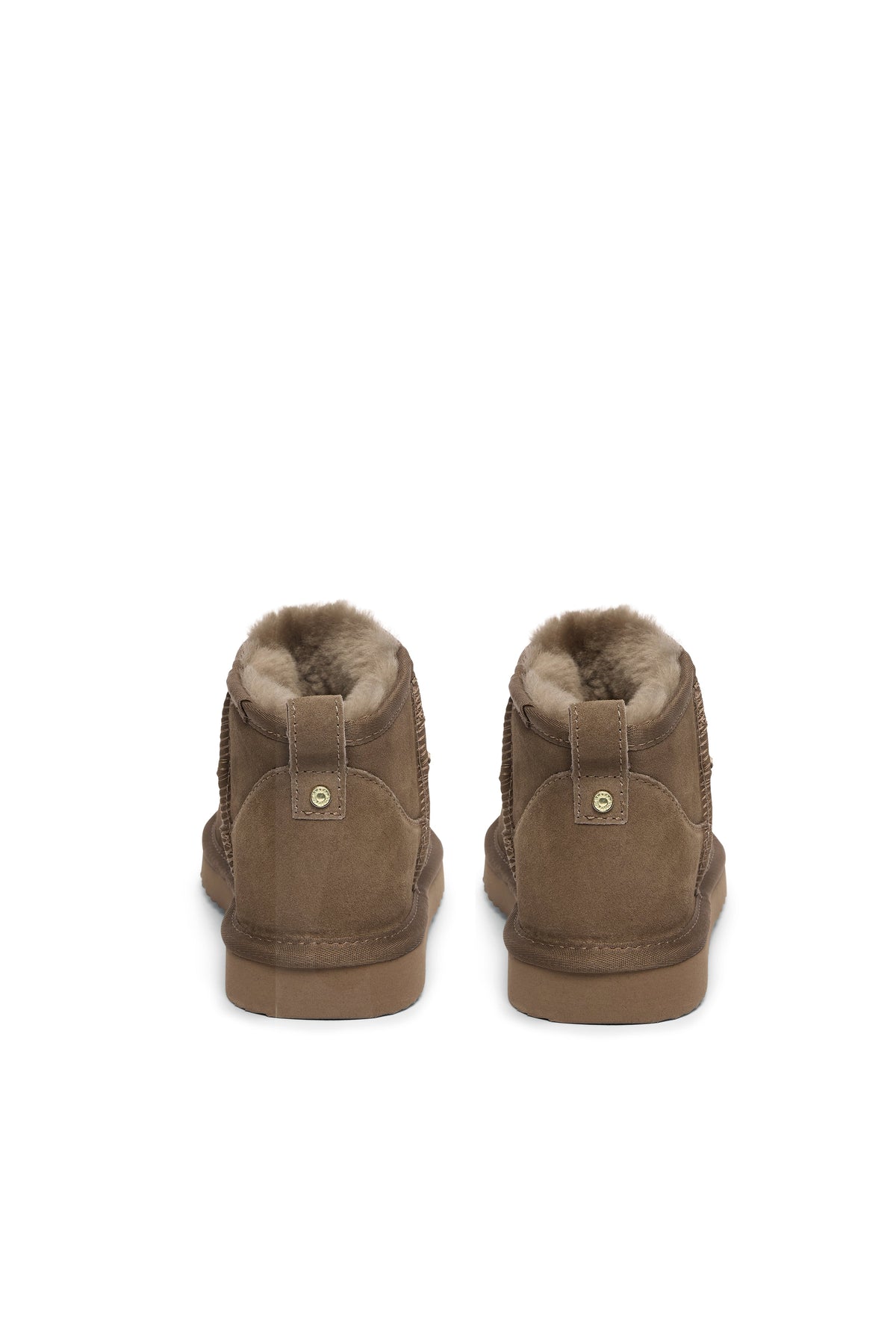 Ultra Mini Shearling Boot (Mink)