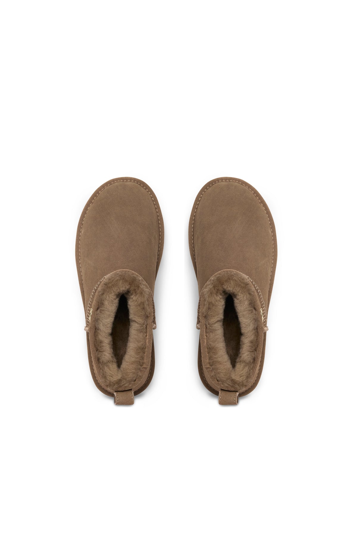 Ultra Mini Shearling Boot (Mink)