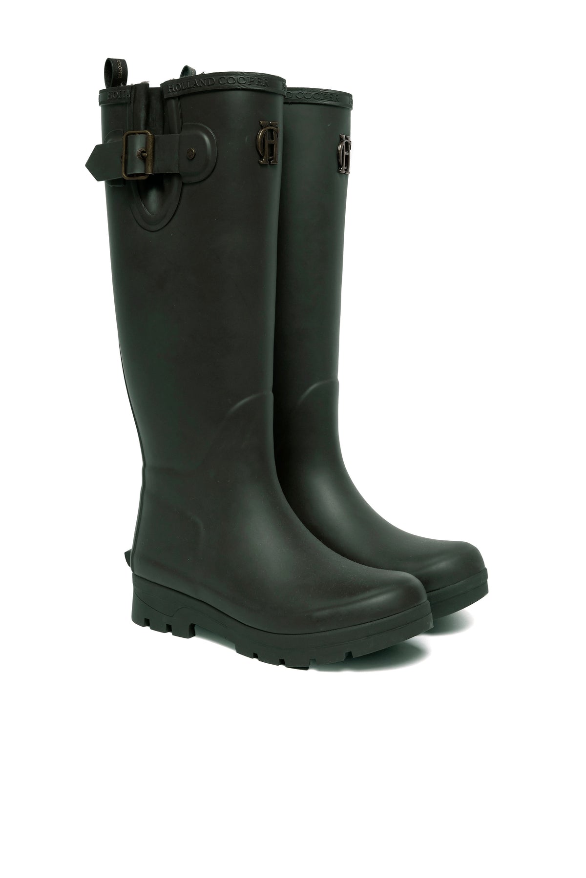 Sherpa Lined Cotswold Wellington (Dark Pine)