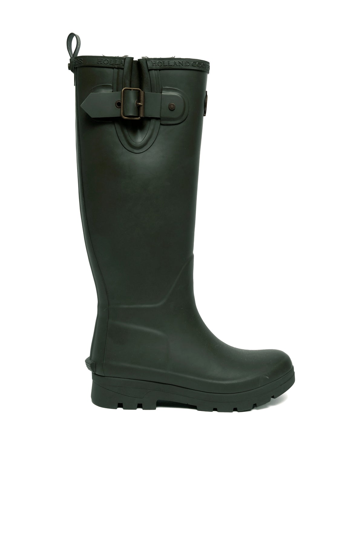 Sherpa Lined Cotswold Wellington (Dark Pine)