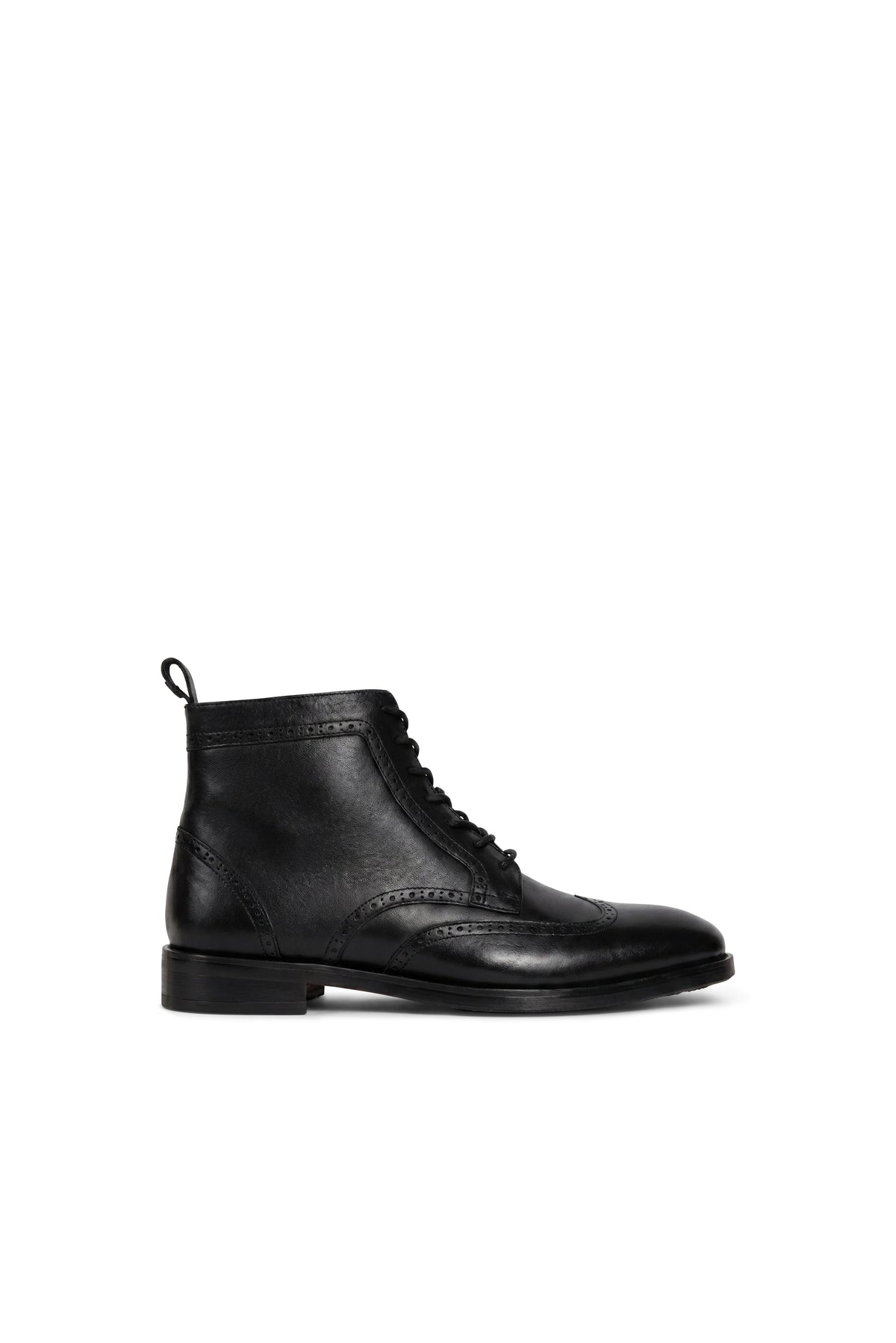 Men's Brogue Boot (Black)