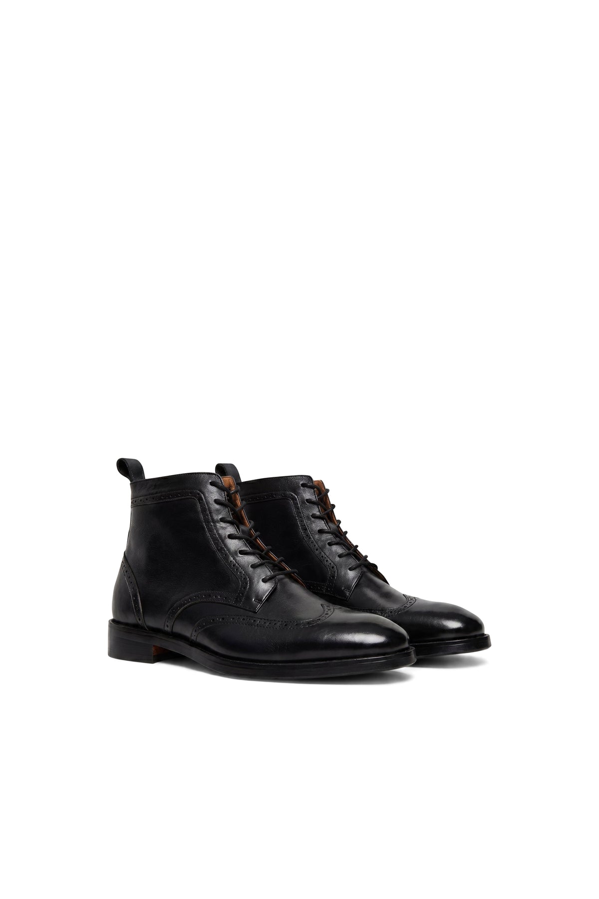 Men's Brogue Boot (Black)
