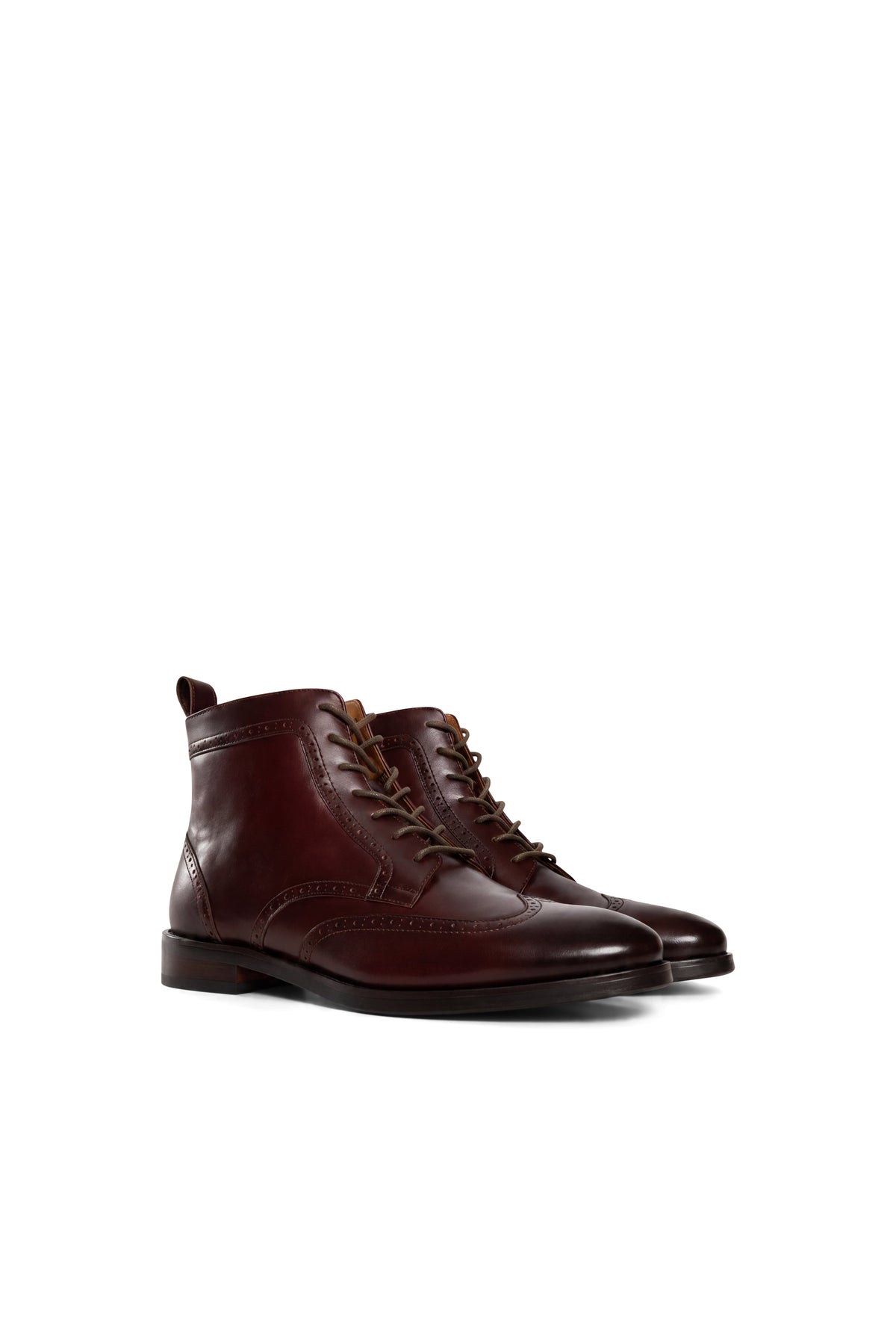 Men's Brogue Boot (Walnut)