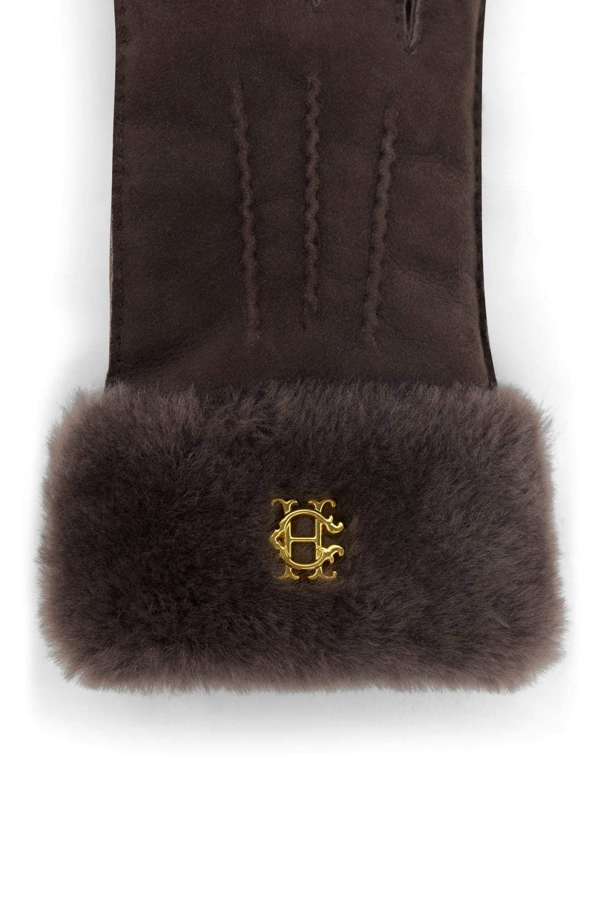 Shearling Glove (Chocolate)