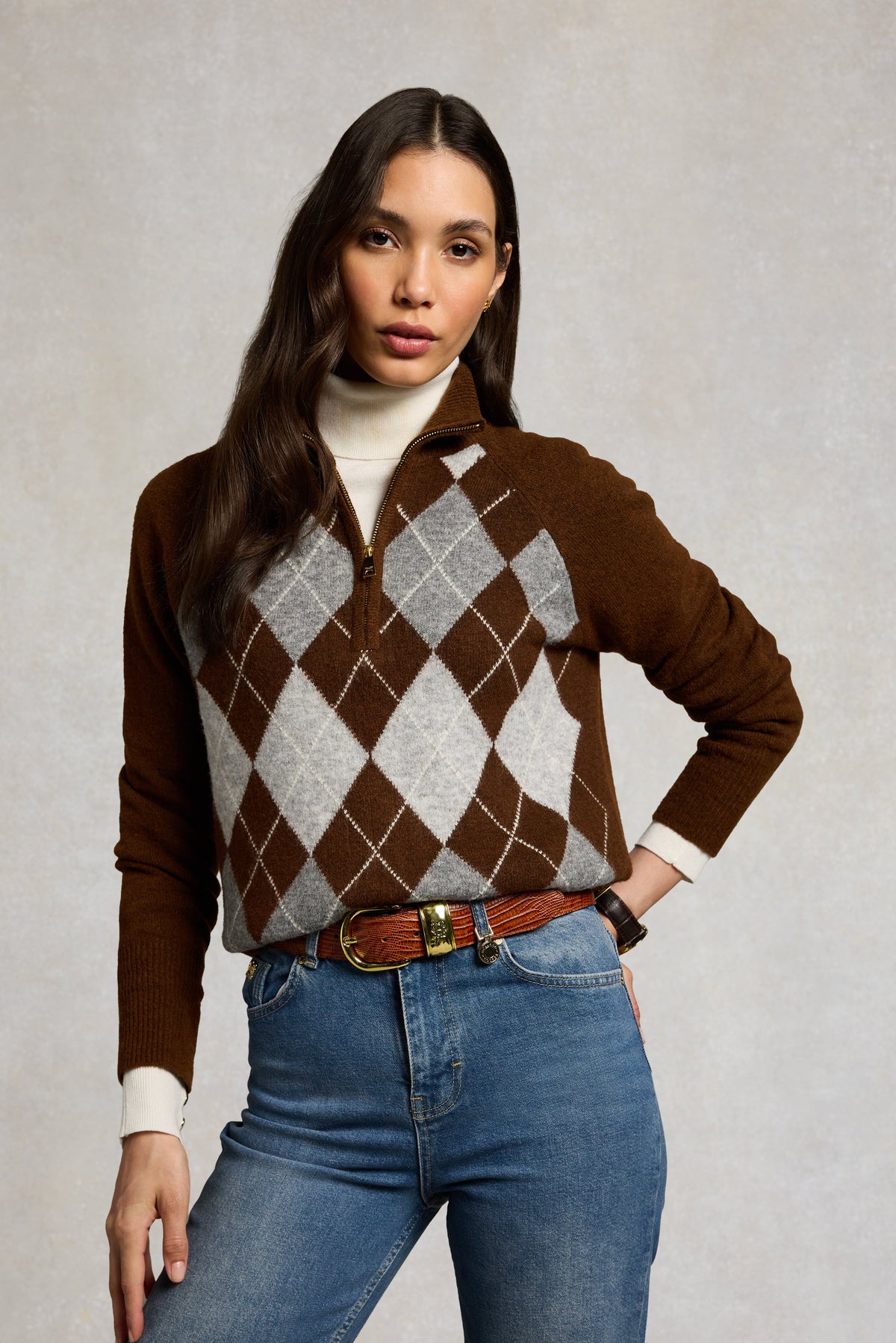 Denali Classic Belt (Chestnut Lizard)