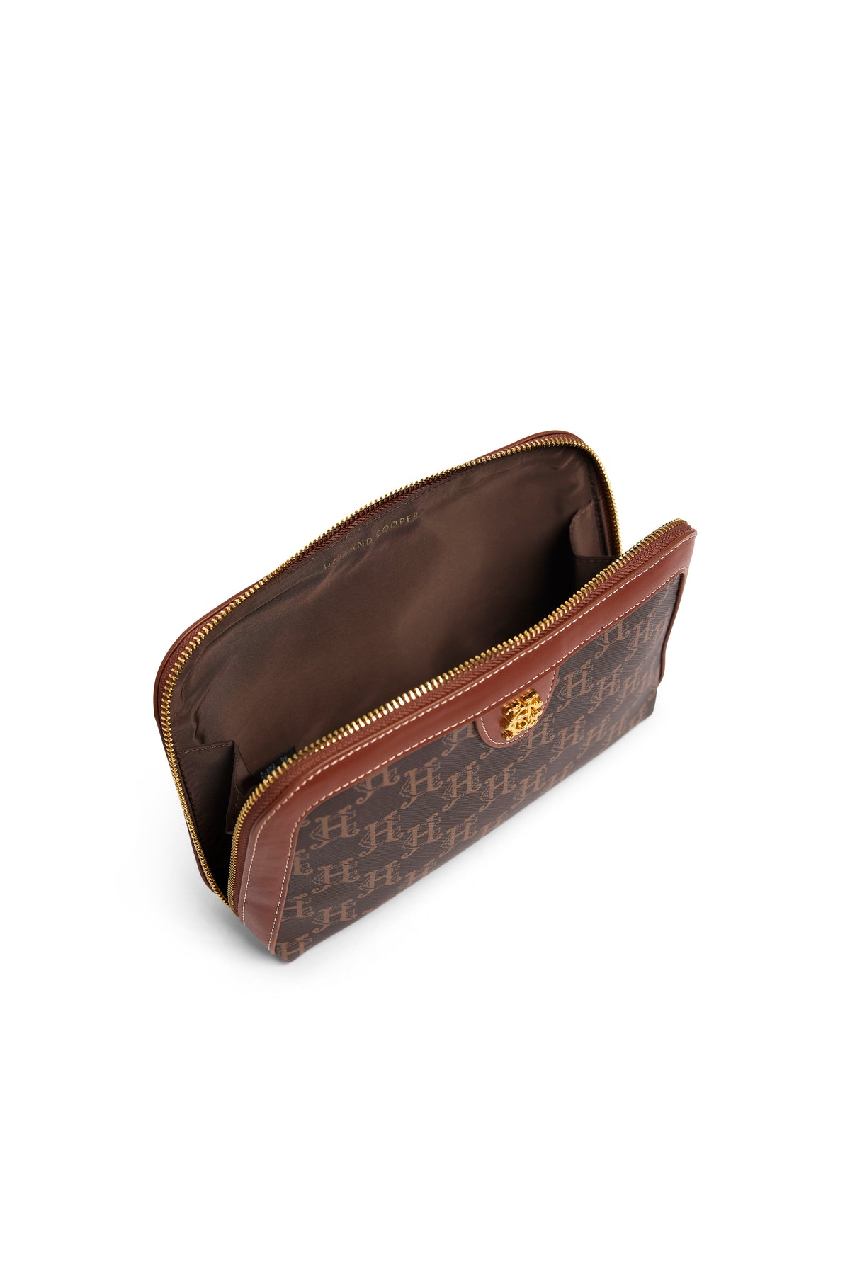 Makeup Pouch (Tan Monogram)