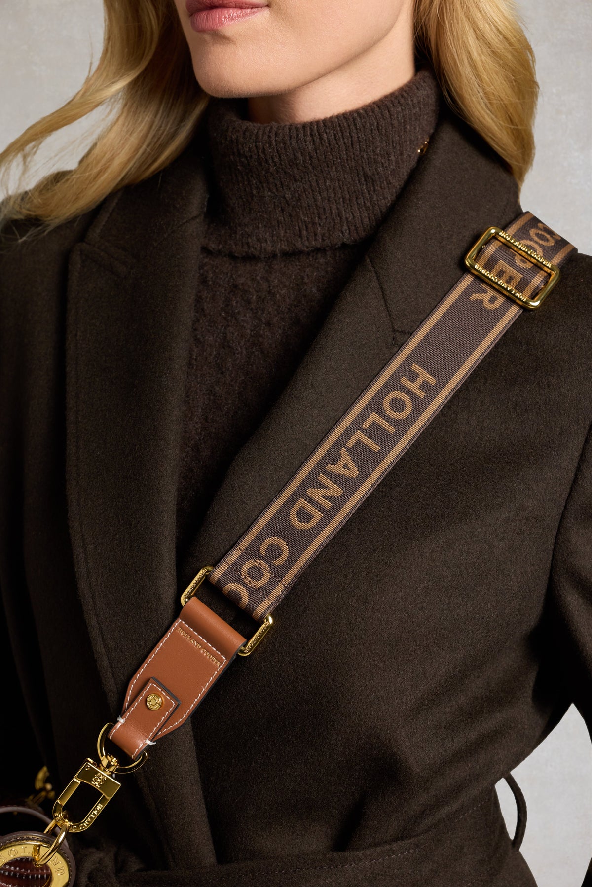 Slim Bag Strap (Tan)