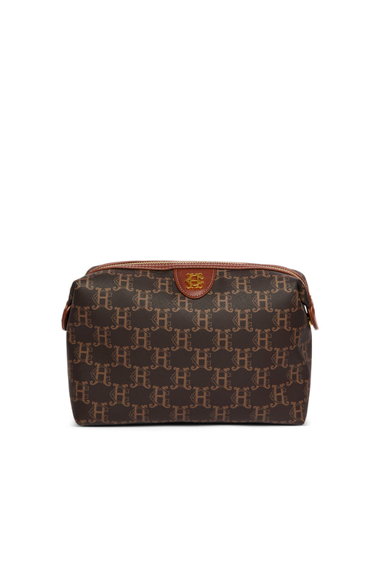 Wash Bag (Tan Monogram)