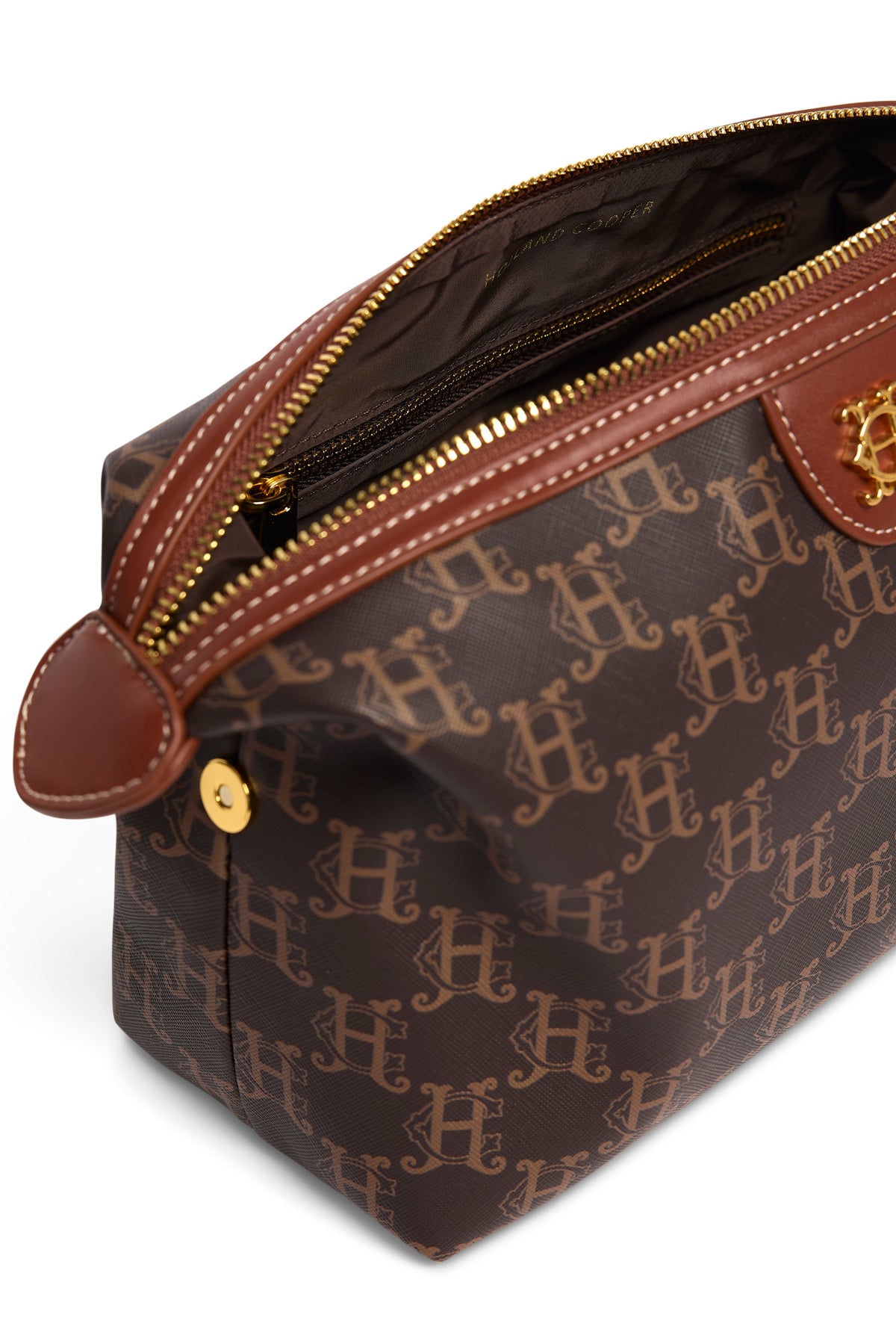 Wash Bag (Tan Monogram)