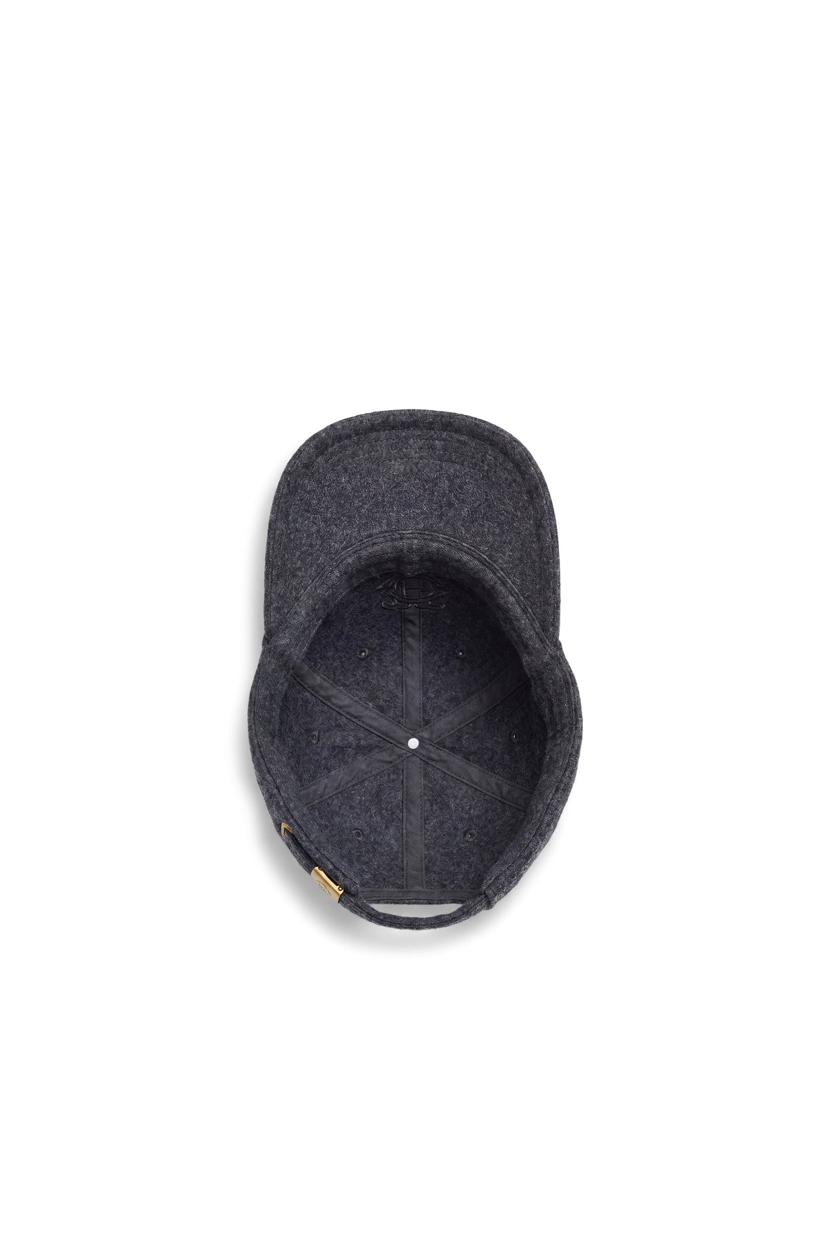 Wool Heraldic Cap (Mid Grey Marl)