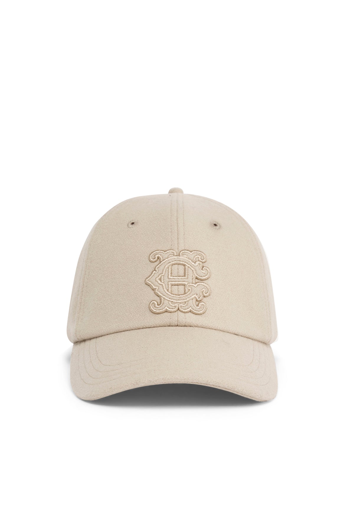 Wool Heraldic Cap (Cream)