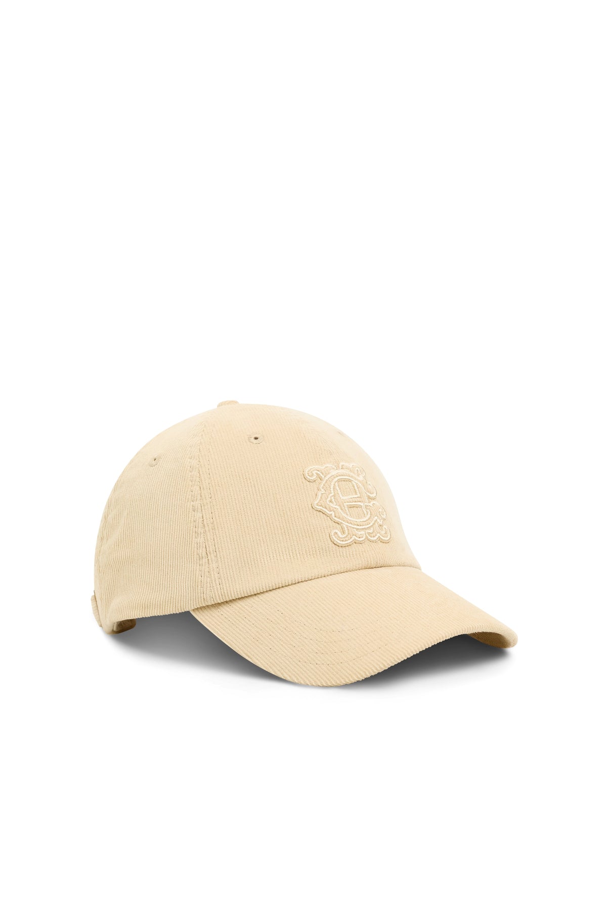 Corduroy Heraldic Cap (Latte)