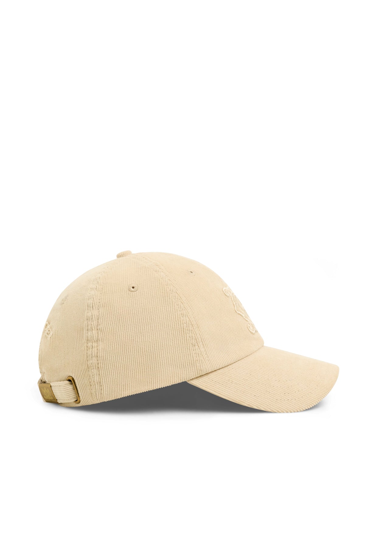 Corduroy Heraldic Cap (Latte)