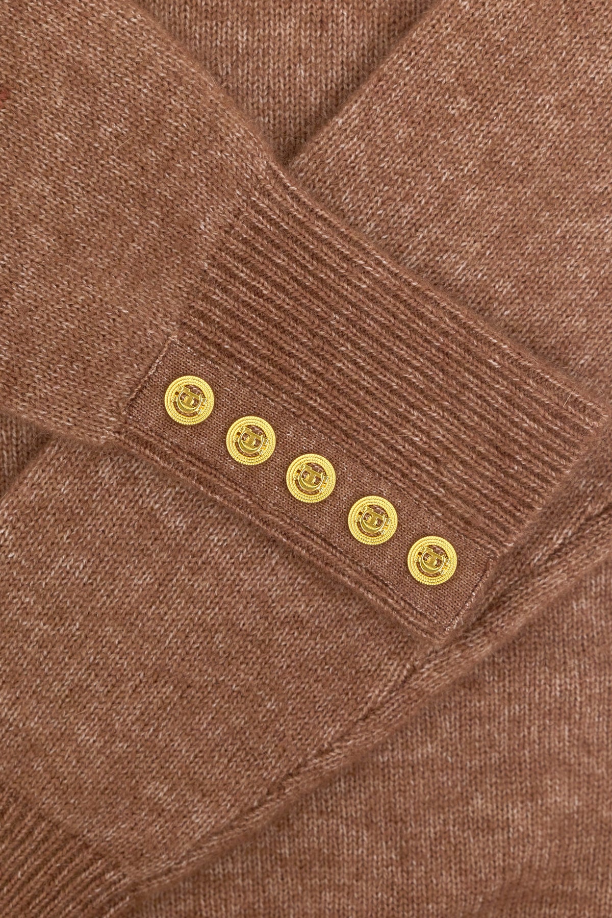 Tori Crew Neck Knit (Latte)