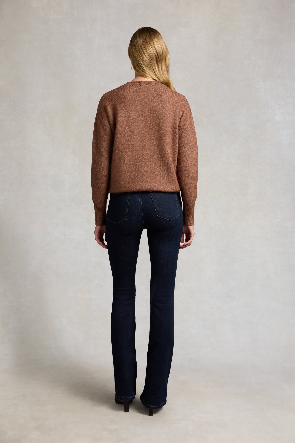 Tori Crew Neck Knit (Latte)