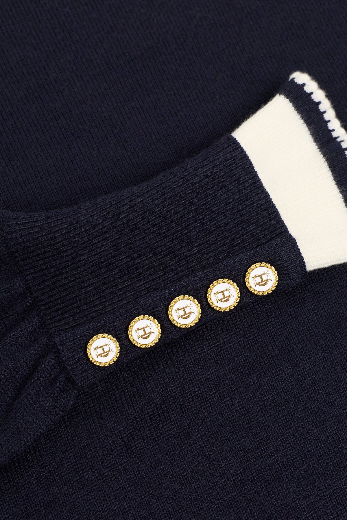 Deauville Crew Neck Knit (Ink Navy)